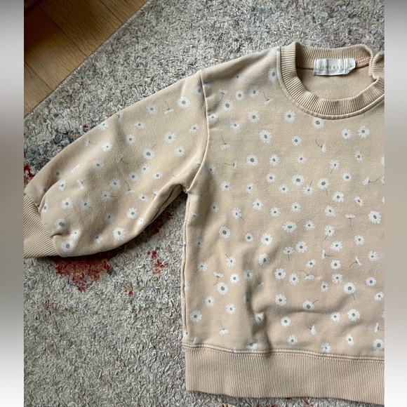 Jamie Kay Sweatshirt & Short Set- Light Pink Floral, lyr - Picture 3 of 12